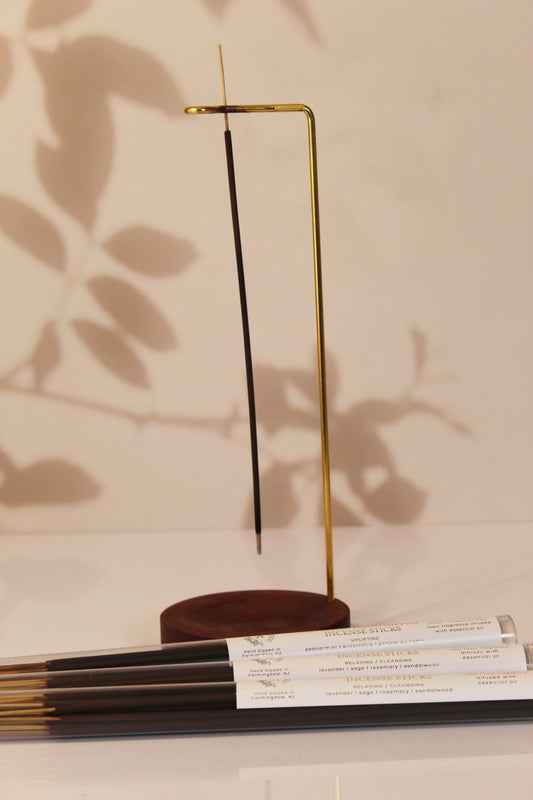 Saffron & Musk Hand Dipped Incense Sticks - Calming & Comforting