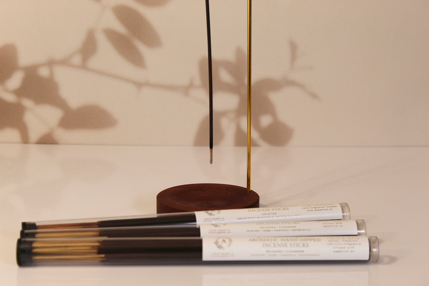 Saffron & Musk Hand Dipped Incense Sticks - Calming & Comforting