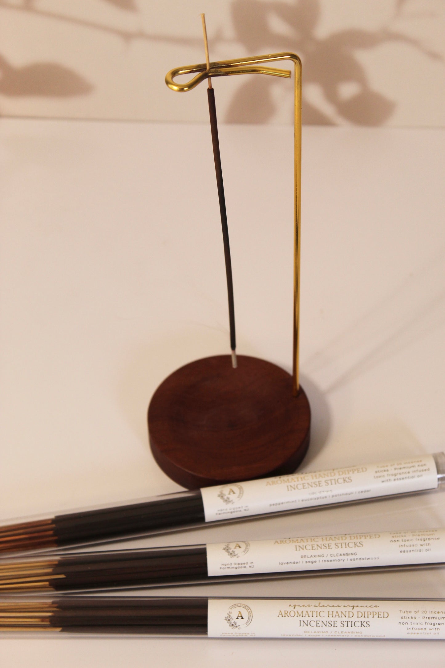Saffron & Musk Hand Dipped Incense Sticks - Calming & Comforting