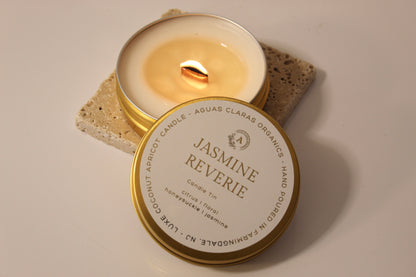 Golden Travel Candle Tin