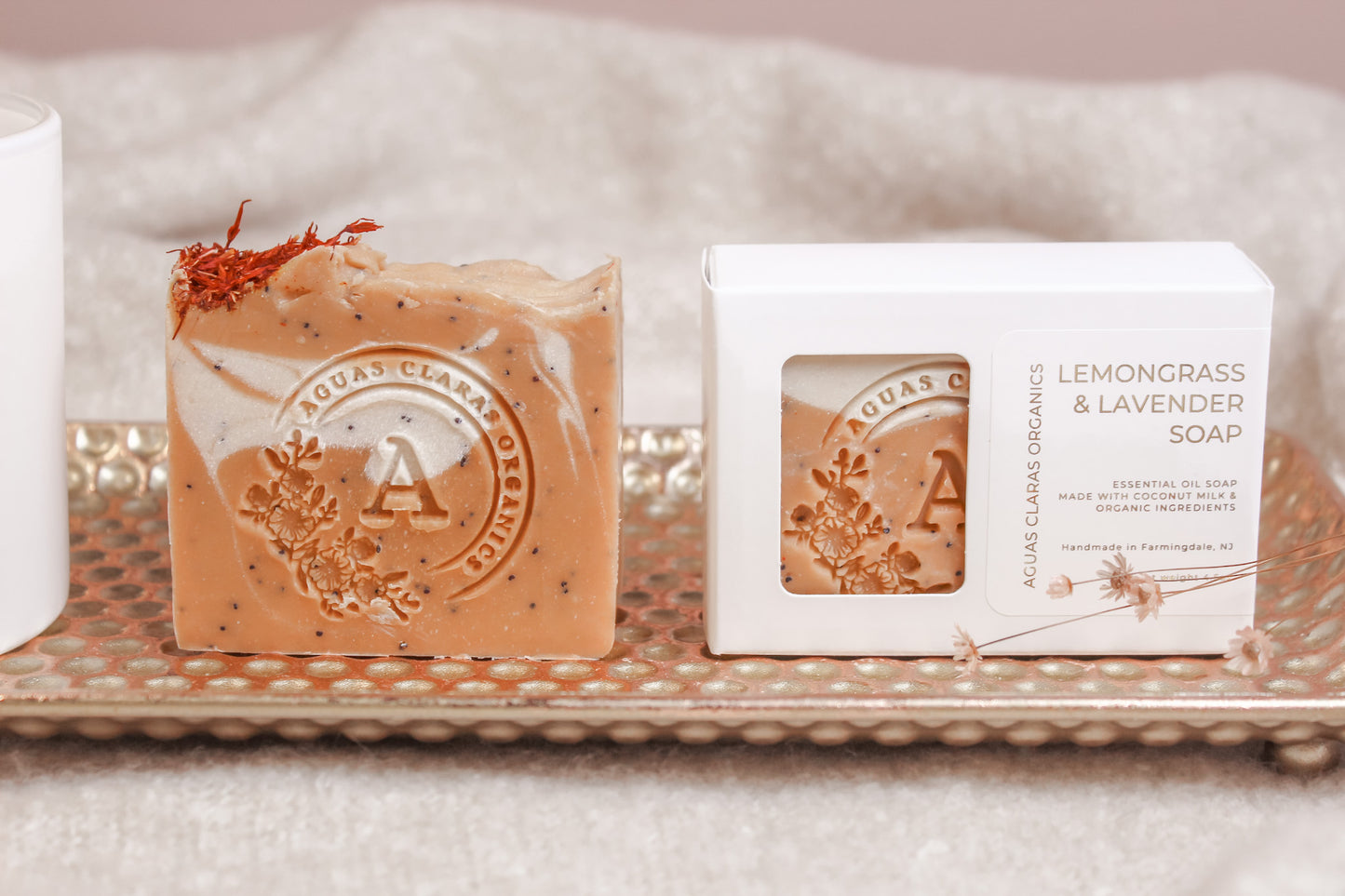 Handmade Lemongrass & Lavender Soap