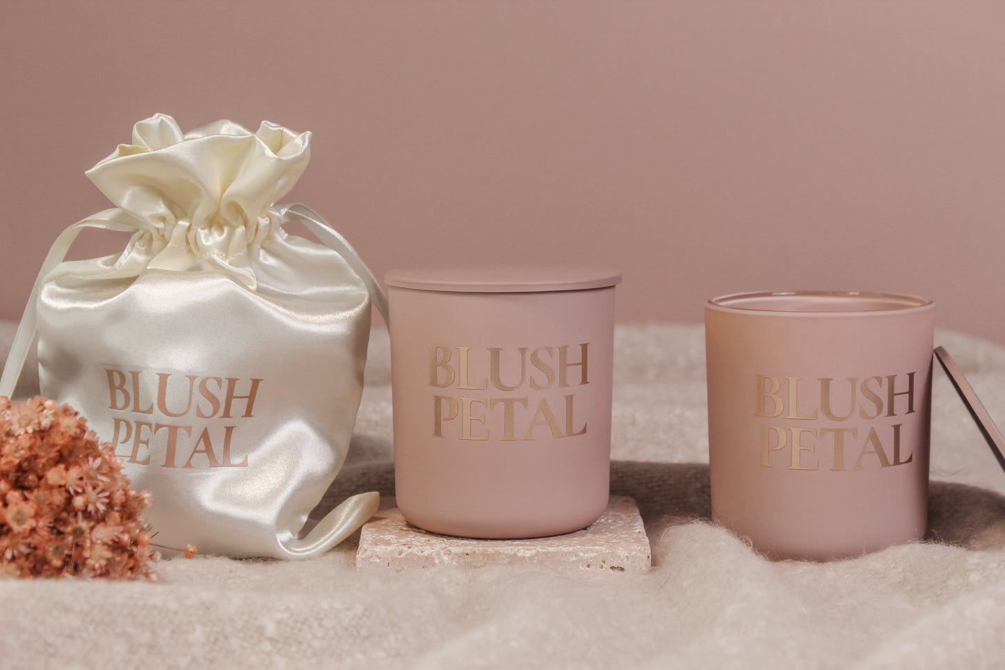 Blush Petal Candle (Soft Floral & Clean) — Limited Spring Edition