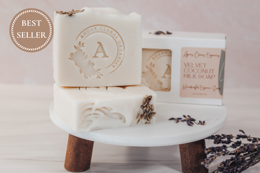 Velvet Coconut Milk Soap - Lavender Essential Oil