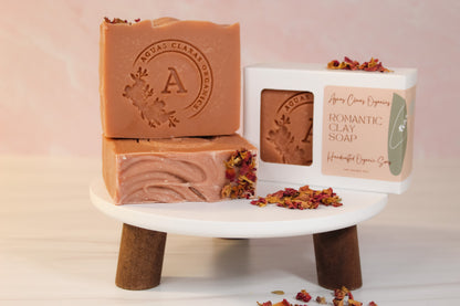 Romantic Clay Soap - Patchouli Essential Oil