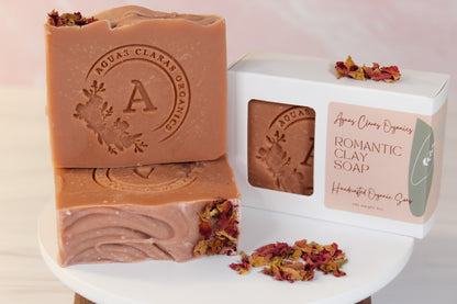 Romantic Clay Soap - Patchouli Essential Oil